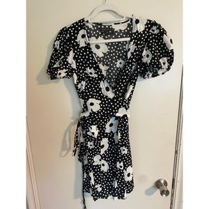 Urban Outfitters floral wrap dress